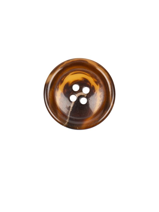 Imitert horn (teak) 25mm